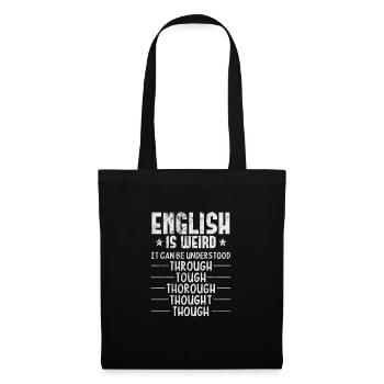 Grammar Teacher English - Tote Bag - black - Front