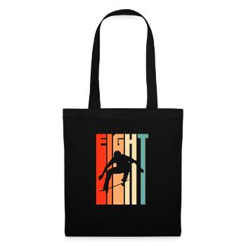 Skateboard 8th birthday - Tote Bag - black - Front