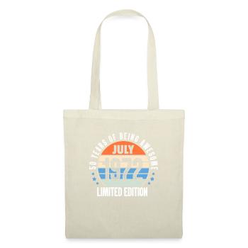 Juillet 1972 - Sac en tissu - nature - Devant