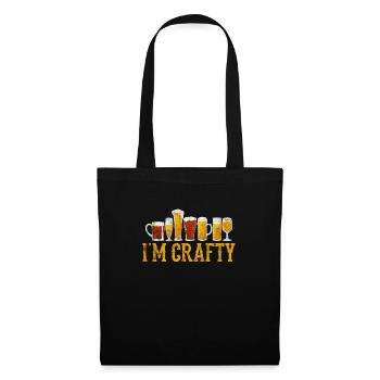 Beer Alcohol Brewery Brewery Beer Mug Gift - Tote Bag - black - Front