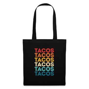 Taco - Stoffbeutel - Schwarz - Vorne