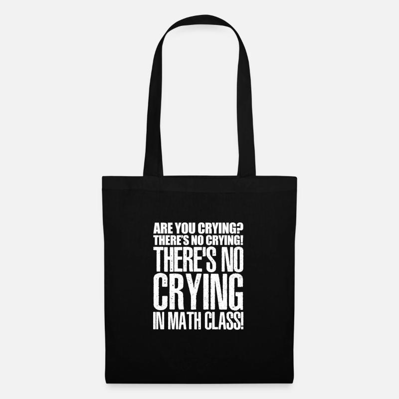 Mathématiques Math Mathématicien Math Professeur Cadeau - Sac en tissu - noir