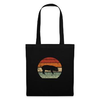 Pig Pig PigLet Sow Pigs Gift - Tote Bag - black - Front