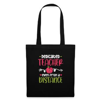 Enseignant Enseignant - Sac en tissu - noir - Devant