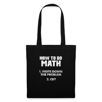 Mathematics - Tote Bag - black - Front