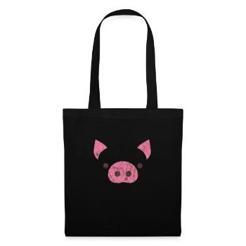 Pig Pig PigLet Sow Pigs Gift - Tote Bag - black - Front