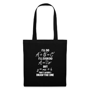 Mathematics - Tote Bag - black - Front