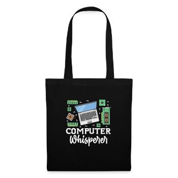Computer - Stoffbeutel - Schwarz - Vorne