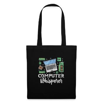 Computer Nerd PC Programmer Computer Science Gift - Tote Bag - black - Front