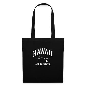 Hawaï - Sac en tissu - noir - Devant