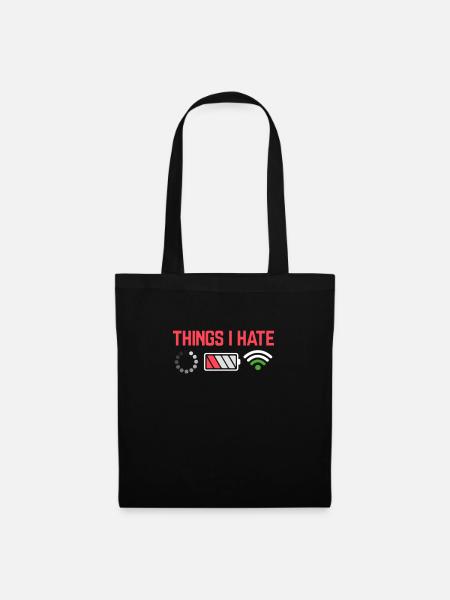 Ordinateur - Sac en tissu - noir