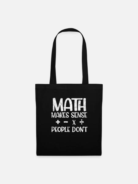 Mathematics - Tote Bag - black