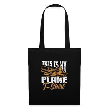 Pilote - Sac en tissu - noir - Devant