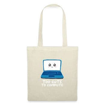 Ordinateur - Sac en tissu - nature - Devant