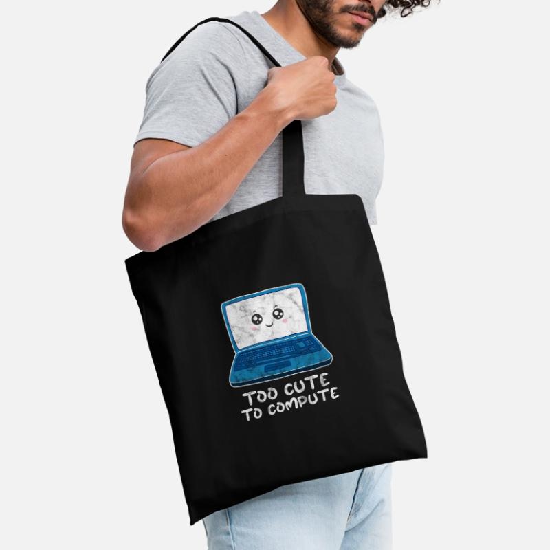 Computer Nerd PC Programmierer Informatik Geschenk Stoffbeutel