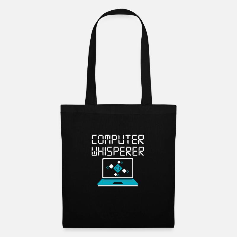 Computer - Stoffbeutel - Schwarz