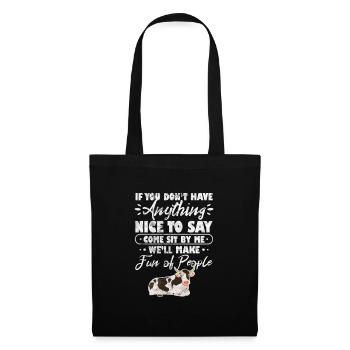 Cow Cow Cows Farm Farmer Gift - Tote Bag - black - Front