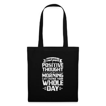 Motivation Motiver Carrière Dire Cadeau - Sac en tissu - noir - Devant