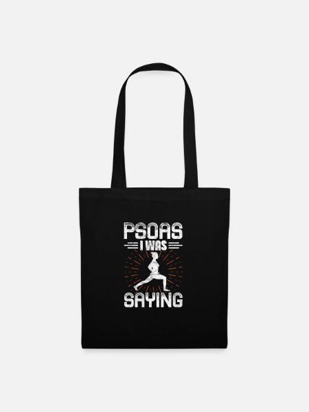 Physiotherapeut Physiotherapie Physio Geschenk - Stoffbeutel - Schwarz