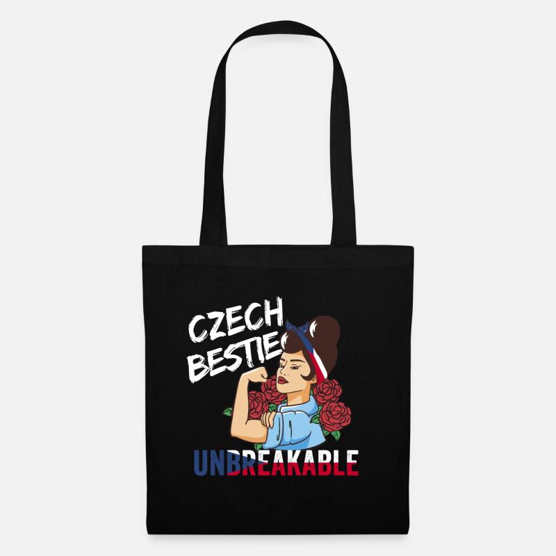 Czech Beast Heritage Czech Republic Pride - Tote Bag - black