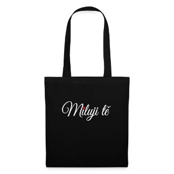 Czech Mom Heritage Fierté de la République tchèque - Sac en tissu - noir - Devant