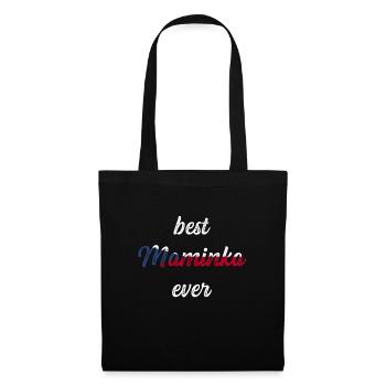 Czech Mom Heritage Fierté de la République tchèque - Sac en tissu - noir - Devant