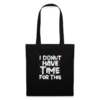 Doughnut - Tote Bag - black - Front