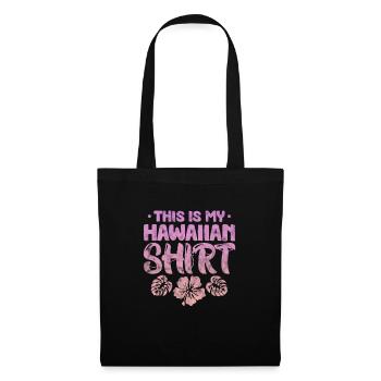 Hawaii Urlaub Aloha Sommer Hawaiian Geschenk - Stoffbeutel - Schwarz - Vorne