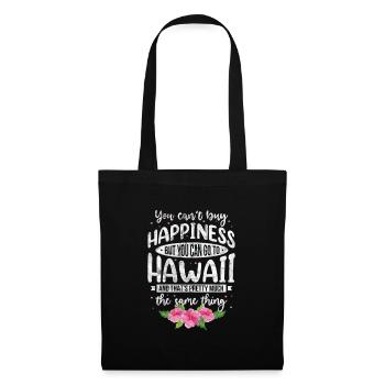 Hawaii Urlaub Aloha Sommer Hawaiian Geschenk - Stoffbeutel - Schwarz - Vorne