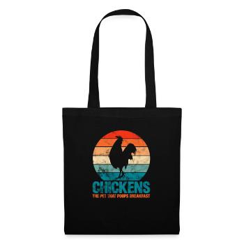 Chicken - Tote Bag - black - Front