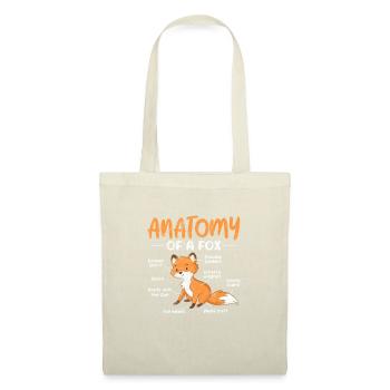 Renard - Sac en tissu - nature - Devant