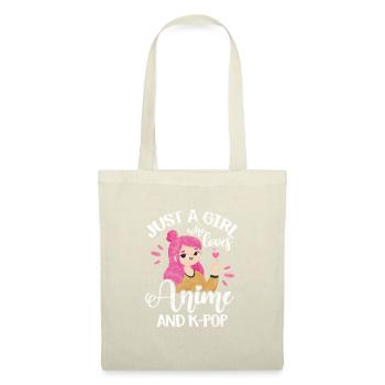 K-Pop Anime Musique Coréenne Pop Corée Cadeau - Sac en tissu - nature - Devant