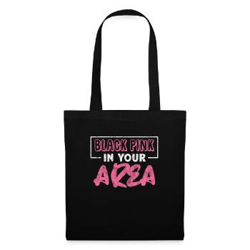 K-Pop Musique Coréenne Pop Corée Kpop Cadeau - Sac en tissu - noir - Devant