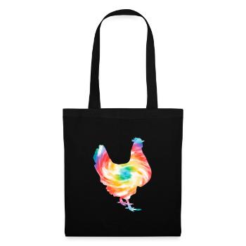 Chicken Farm Poultry Rooster Chickens Gift - Tote Bag - black - Front