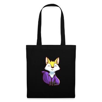 Fox Foxes Fox Forest Animal Forest Animal Gift - Tote Bag - black - Front