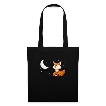 Fox Foxes Fox Forest Animal Forest Animal Gift - Tote Bag - black - Front