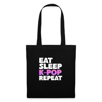 K-Pop - Tote Bag - black - Front