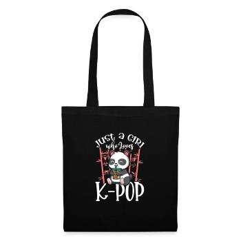 K-Pop - Tote Bag - black - Front