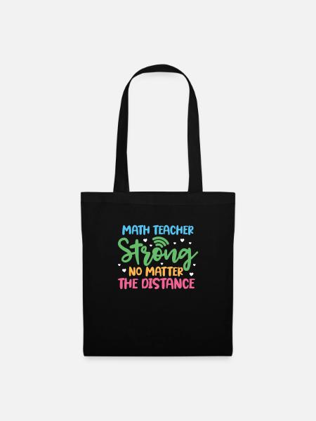 Mathématiques Math Mathématicien Math Professeur Cadeau - Sac en tissu - noir