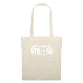 Mathématiques - Sac en tissu - nature - Devant
