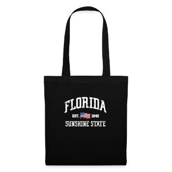 Florida - Stoffbeutel - Schwarz - Vorne