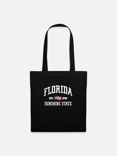 Florida - Stoffbeutel - Schwarz