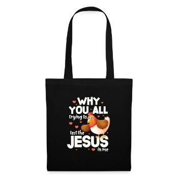 Chicken Farm Poultry Rooster Chickens Gift - Tote Bag - black - Front