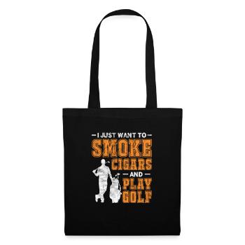 Cigar Golf - Tote Bag - black - Front