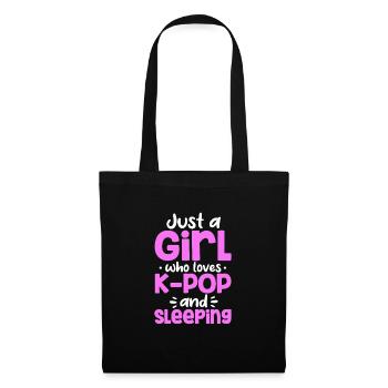 K-Pop - Tote Bag - black - Front