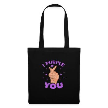 K-Pop Musique Coréenne Pop Corée Kpop Cadeau - Sac en tissu - noir - Devant