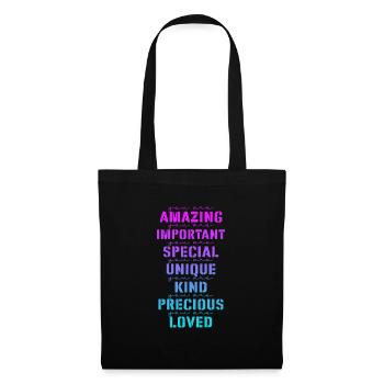Motivation - Tote Bag - black - Front