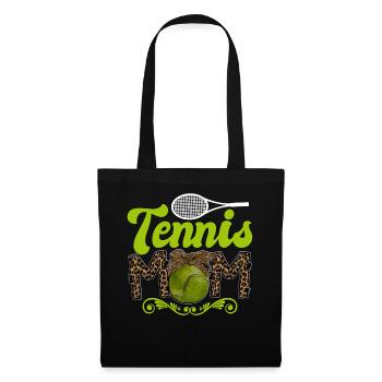 Cool Tennis Maman Joueuse de tennis Maman - Sac en tissu - noir - Devant