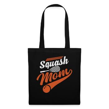 Cool Squash Maman Joueur de Squash Maman - Sac en tissu - noir - Devant