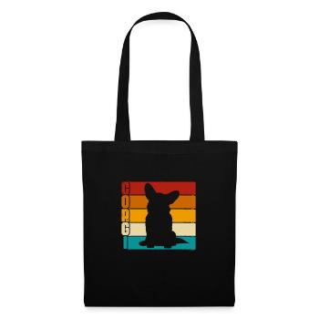 Corgi - Tote Bag - black - Front